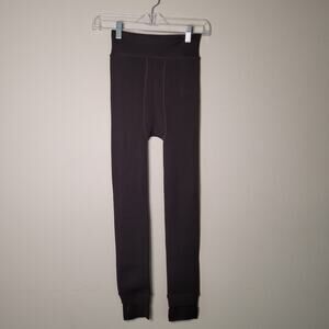 Cozy Thick Brown Leggings - Versatile & Comfortable (S/M)